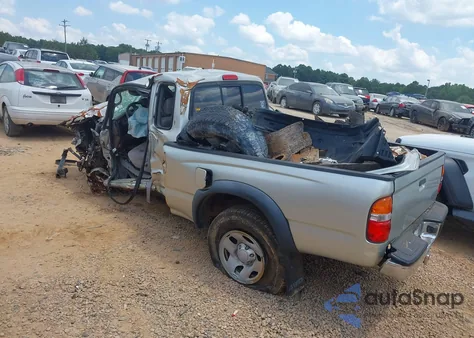 2004 Toyota Tacoma Base V6 из США, поврежденный, VIN 5TEWN72NX4Z305590